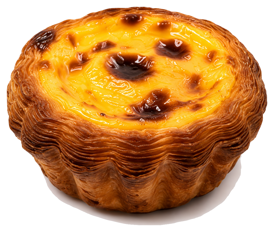 Cestino sfogliato ripieno di crema